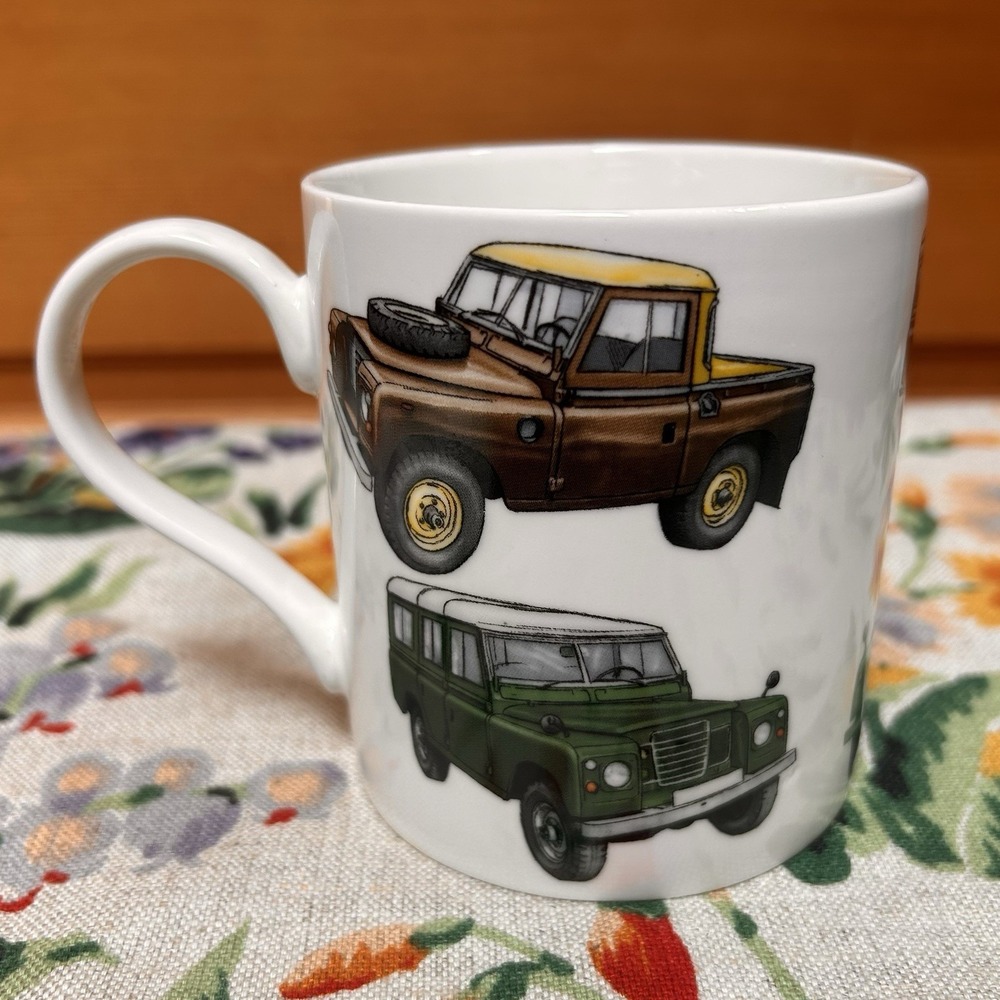 Fathers Day Classic Land Rover Tea Coffee Mug Cup Leonardo Collection Bone China